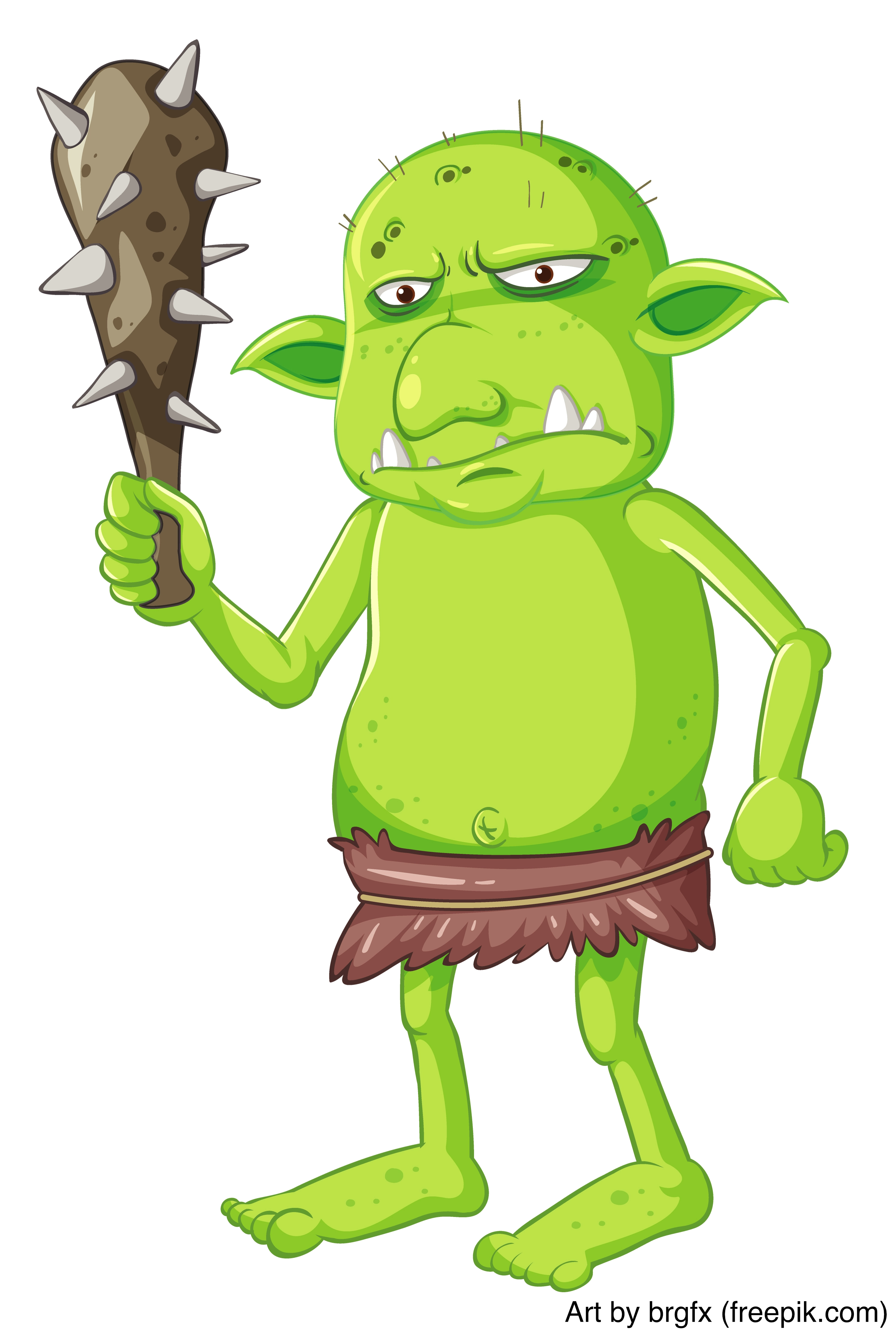 Troll with a Club