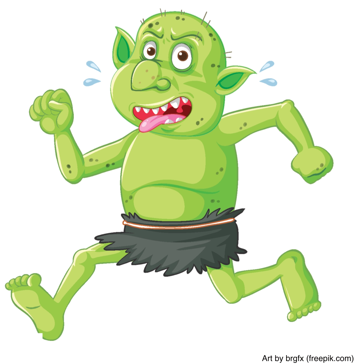 Troll running